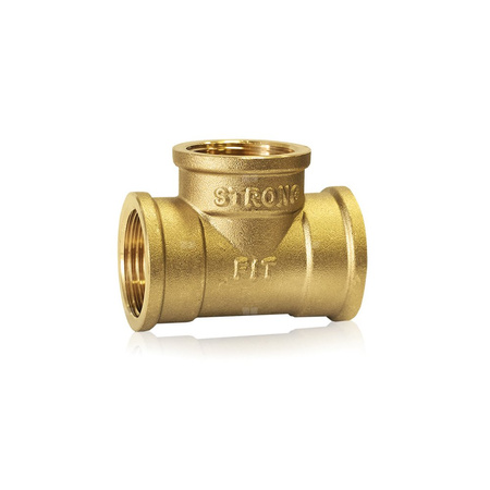 Trójnik FITTING STRONG mosiądz 1/2'' GW