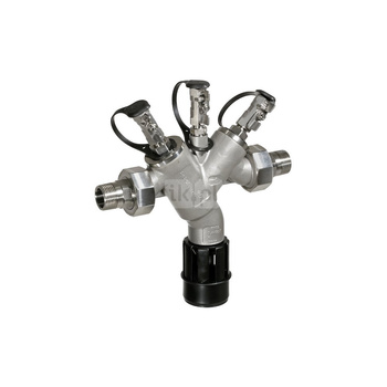 BA - Izolator przepływu zwrotnego, gwintowany, 3/4", korpus ze stali nierdzewnej