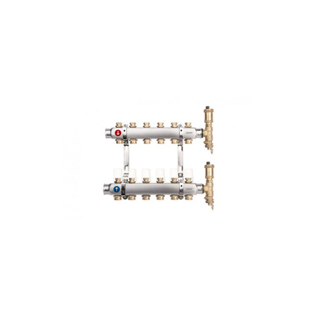 Rozdzielacz hydrauliczny VALVEX Base K3-2 stal nierdzewna, odgałęzień: 2 (3/4''), do CO