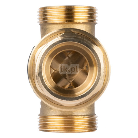 Zawór regulacyjny termostatyczny do wody ciepłej AFRISO ATM 881 mosiądz GZ 1 1/4'', DN 25, zakres temp. 20...43'C, Kvs 4.2m3/h, max. 90'C, max. 10bar