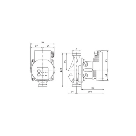 Pompa obiegowa WILO Varios PICO-STG 25/1-8-130 1 x 230 V 50/60 Hz, PN 10/10bar