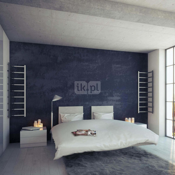 Grzejnik drabinkowy ENIX FLEXI, wym. 1375 x 674 mm, kolor biały, moc 446W