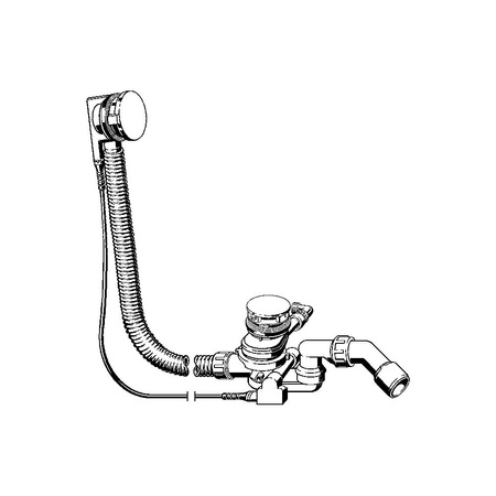 Multiplex Trio F-komplet odpływowo-przelewowy nr wzoru 6145.51