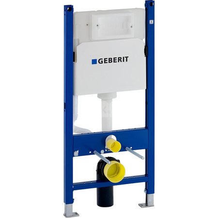 Stelaż podtynkowy do WC GEBERITDuofix Basic + Delta, 1120x500x120mm, regulowana wysokość, ze spłuczką