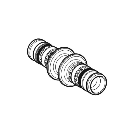O-Ring gumowy GEBERIT Mepla 26 mm, kolor czarny/szary