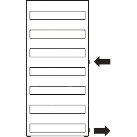 Grzejnik drabinkowy KERMI Casteo-D BH, wym. 1533 x 600 mm, kolor biały, moc 760W