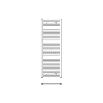 Grzejnik drabinkowy KERMI B20, wym. 1174 x 890 mm, kolor biały, moc 859W