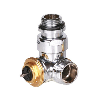 Zawór termostatyczny 3-osiowy CYLINDER, Lewy, GZ 1/2"-GZ 24-19, Chrom, (V75110BSX)