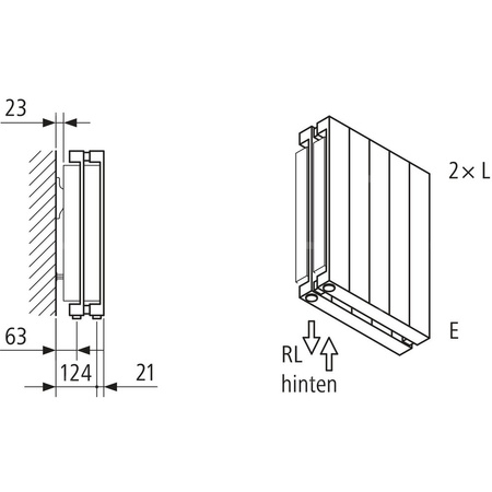 Grzejnik płytowy typ 22 KERMI HVN wym. 600 x 1470 mm, kolor biały, moc 2378 W