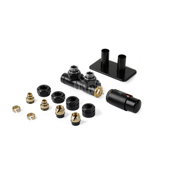 Zestaw inst. TWINS kątowy prawy All in (ATSGSO CFK-P) vt \ Czarny Mat