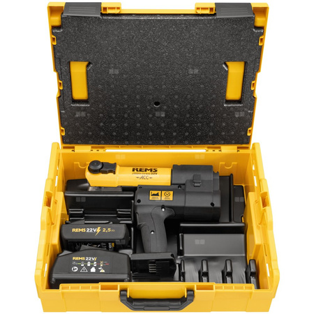 REMS Akku-Press 22V ACC Basic-Pack L-Boxx pełen-serwis