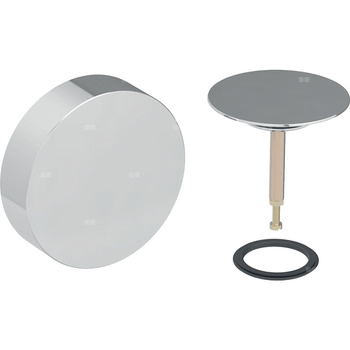 Zestaw wykończeniowy Geberit do zestawu odpływowo-przelewowego do wanien i brodzików, d52, chrom błyszczący