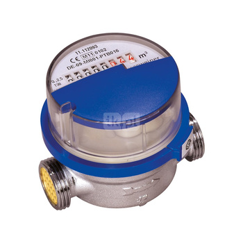 MODULARIS WODOMIERZ ZW 1,5 m3/h /MID=2,5/ GZ-3/4" 80mm - niklowany