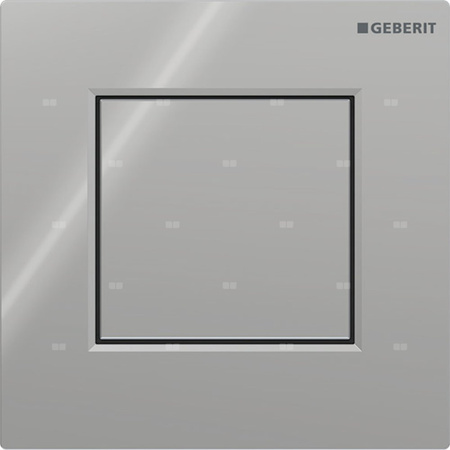 Pneumatyczny zawór spłukujący Geberit do pisuaru, ręczny, Typ 01, chrom, prostokątny