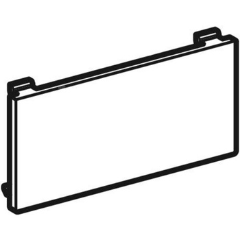 Okienko czujnika podczerwieni Geberit do zaworu spłukującego do pisuarów z elektronicznym uruchamianiem spłukiwania, płytka przykrywająca Tango