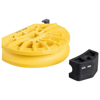 Segment gnący i element ślizg. fi 25, R98