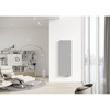 Grzejnik dekoracyjny Kermi®Bryce® Mono 2000x150x103, 642W podłącz. 99, RAL 9005 SFE