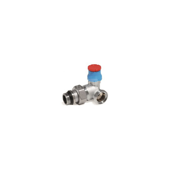 Zawór grzejnikowy termostatyczny GIACOMINI R403TG trzyosiowy, połączenie 1/2'' x 18 mm (chrom)