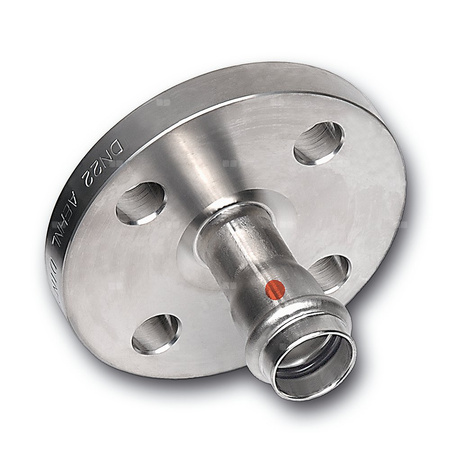 Kołnierz zaciskowy SANHA NiroTherm Press stal nierdzewna DN 65 (76.1 mm)