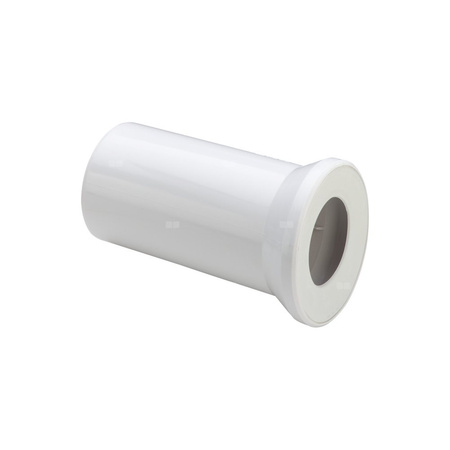 Rura przyłączeniowa przeznaczenie: WC, tworzywo sztuczne, nr wzoru 3815 DN: 100 L: 150 wykonanie: biały alpejski