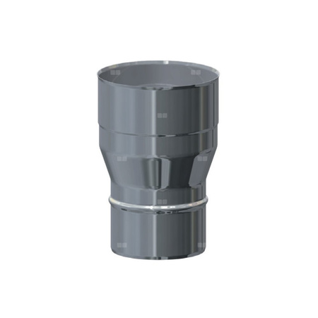 Redukcja stal nierdzewna MK ŻARY PR RDZI MKSZI fi100W x 130 mm do kanałów wentylacyjnych okrągłych