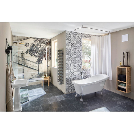 Grzejnik drabinkowy KERMI Casteo BH, wym. 1259 x 750 mm, kolor biały, moc 774W