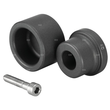 Króciec, tuleja, śruba fi 40 mm, Zestaw