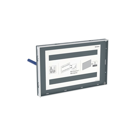 Płytka nośna Geberit do płyty przykrywającej Sigma, zlicowana z powierzchnią ściany