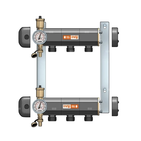 Kompletny rozdzielacz geotermalny O11/4" X 8 obwodów