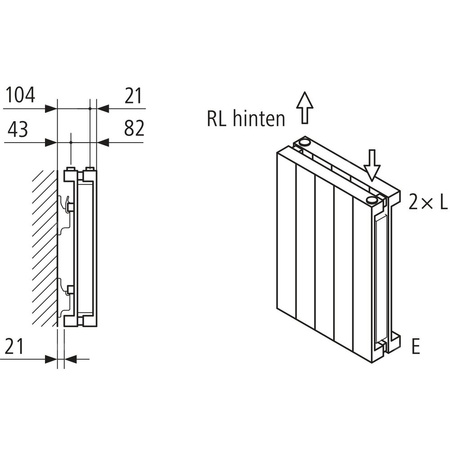 Grzejnik płytowy typ 20 KERMI HVN wym. 1800 x 980 mm, kolor biały, moc 2678 W