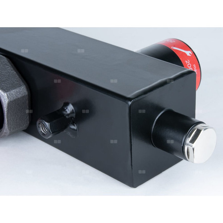 Rozdzielacz do instalacji c.o. AFRISO KSV 125-2 HW GZ 1 1/2'', 2-obieg. Nakrętka 1 1/2'', max. 70 kW