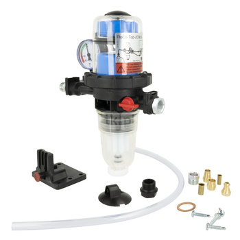 Filtr oleju zintegrowany z odpowietrznikiem FloCo-Top 2CM Si, 2x G3/8", GW G3/8", wkład z tworzywa