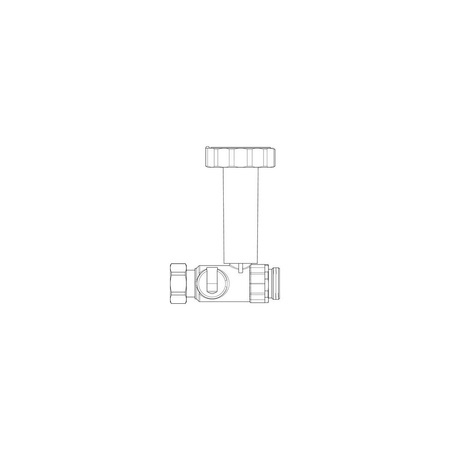 Zawór kulowy jako część zamienna do Regumaq X/XZ, dopływ woda zimna obieg wtórny