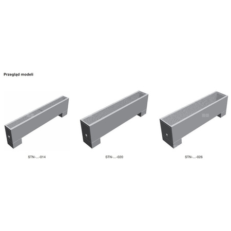 Grzejnik Zehnder Stana STN-015-020 - 900 mm Kolor Biały (RAL 9016) Typ złacza Code 5585