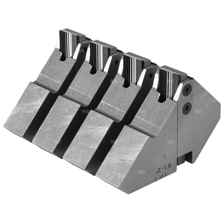 Noże grzebieniowe HSS + Mocowanie R 1-2, Zestaw