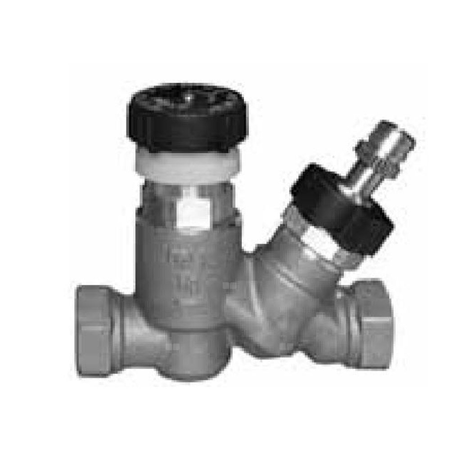 Zawór regulacyjno-pomiarowy COMAP Thermo F, DN 25