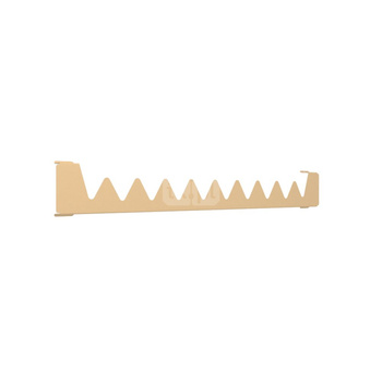 Wieszak TERMA HAPPY, Shark, 600 mm \ karton, RAL 1001