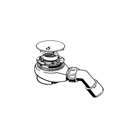 Zestaw odpływowy VIEGA 6963PL chromowane