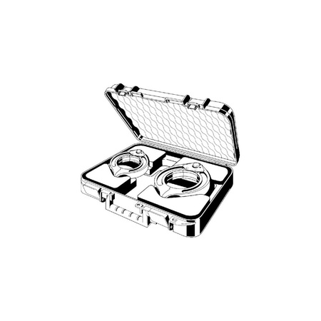 Pierścienie zaciskowe (zestaw) VIEGA 42965XL fi 3 - 4 mm do złączek zaprasowywanych