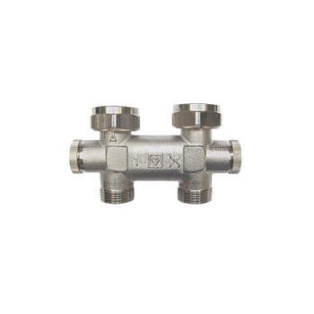 Korpus obejścia HERZ-3000 TR do instalacji jednorurowych, figura prosta M 22x1,5 xG3/4