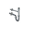 Syfon rurowy mosiądz chrom., nr wzoru 5611.02 G: 1¼ DN: 32