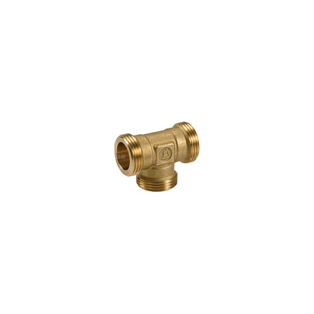 Trójnik GIACOMINI R564P 90' mosiądz 3/4'' GZ