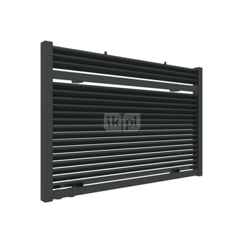 Wymiennik ciepła TERMA CASE SLIM, podłączenie YP, wym. 585mm / 900mm, kolor czarny jak kruk RAL9005, do grzejników