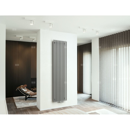 Grzejnik dekoracyjny Kermi®Arche VV®, 2200x570x45 mm, 1552W podłącz. 6998, RAL 9016 SG