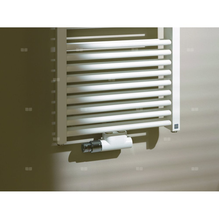 Grzejnik drabinkowy KERMI DUETT, wym. 1188 x 784 mm, kolor biały, moc 1343W