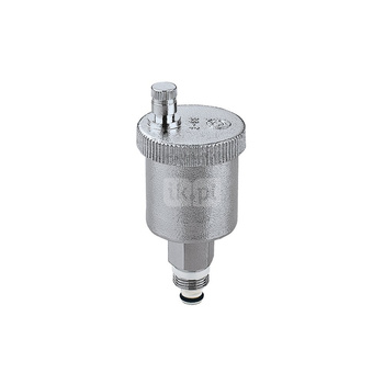 MINICAL - Odpowietrznik automatyczny z zaworem stopowym 3/8” GZ Wykończenie: chrom