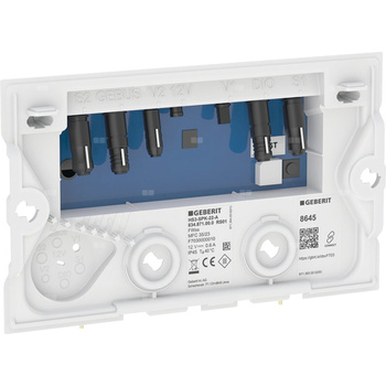 Jednostka sterująca Geberit do spłukiwania higienicznego HS50 w spłuczce podtynkowej