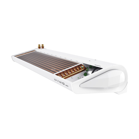 Kurtyna powietrzna WING II W100 AC z wodnym wymiennikiem ciepła