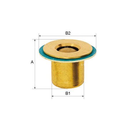 ZAWOR ZWROTNY RUROWY 3/4"FL