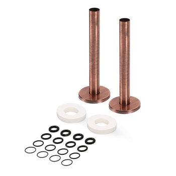 Zestaw maskujący podwójny PO, fi55-fi18-L160, Miedź szczotkowana, (A54600I)